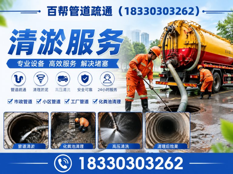 曹妃甸区化粪池清理展示图